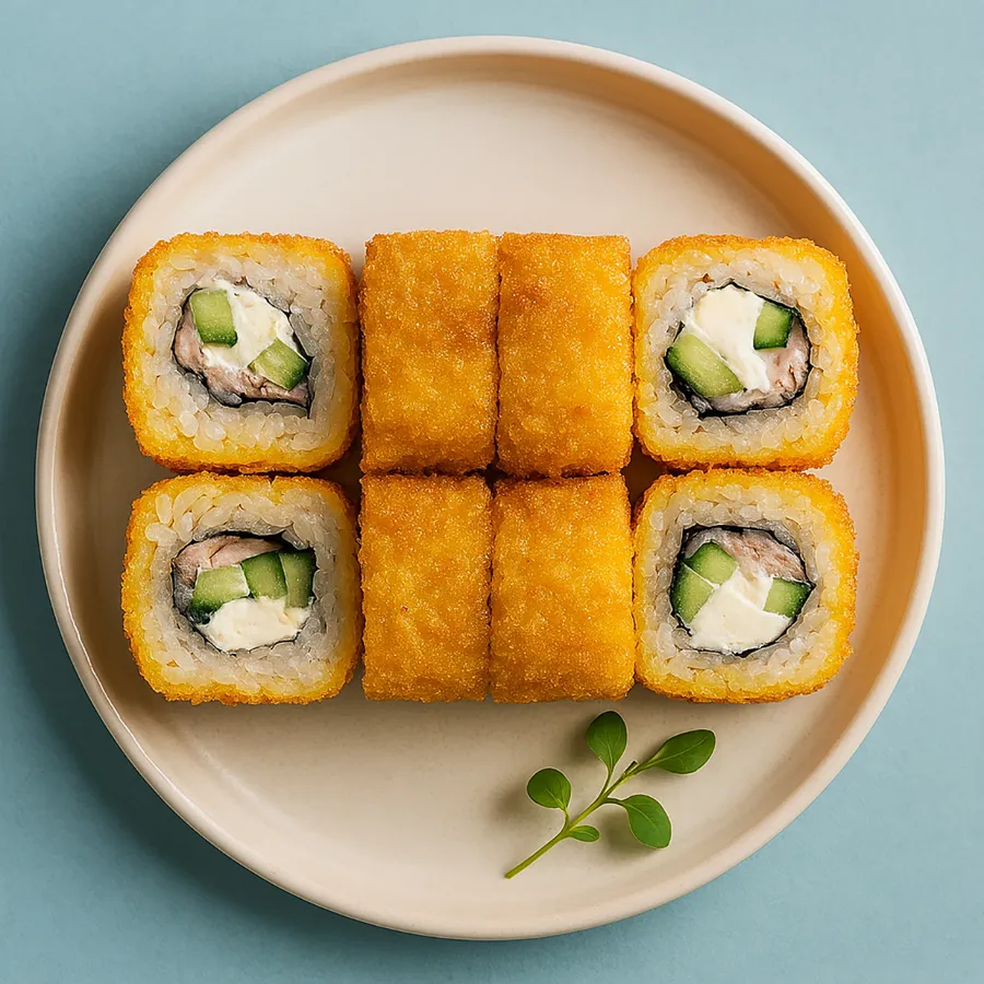 Темпура с беконом 