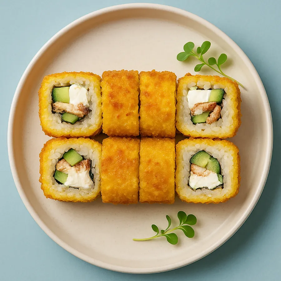 Темпура с угрём 