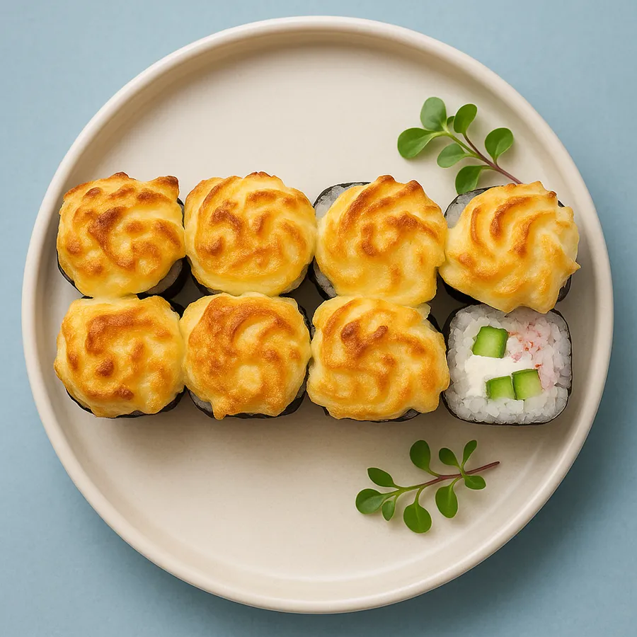 Запечённый с крабом 