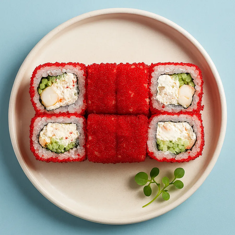 Калифорния с креветкой 